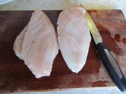 Куриная грудка с болгарским перцем и апельсинами - шаг 2 Куриная грудка с болгарским перцем и апельсинами - шаг 2