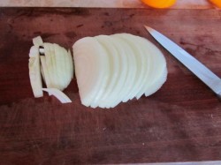 Куриная грудка с болгарским перцем и апельсинами - шаг 5 Куриная грудка с болгарским перцем и апельсинами - шаг 5