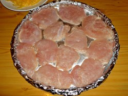 название картинки Куриная грудка с грибами и сыром в духовке