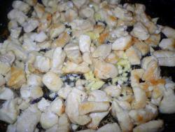 название картинки Куриная грудка с грибами в сливочном соусе