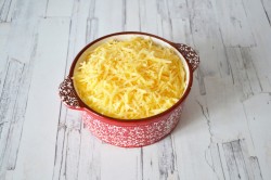 Куриная печень, запеченная под сыром