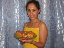 Куриная грудка фаршированная грибами и сыром