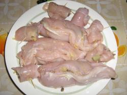 Куриная грудка фаршированная грибами и сыром