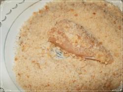 название картинки Куриные наггетсы с сыром на сковороде