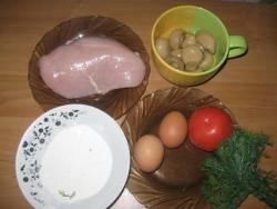 Куриные рулетики с сыром в духовке