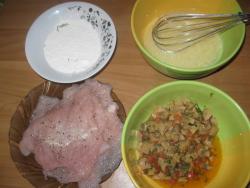 Куриные рулетики с сыром в духовке