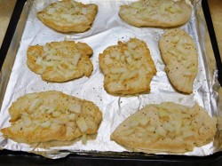 название картинки Куриное филе с грибами и сыром