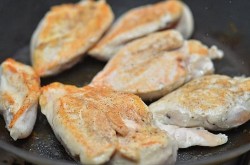 название картинки Куриное филе в сливочном соусе с сыром