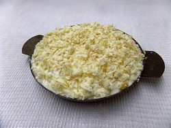 Куриное мясо под шубой в духовке