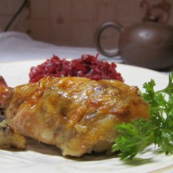 название картинки Куриные голени фаршированные грибами