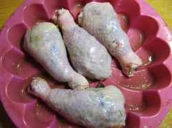 название картинки Куриные голени фаршированные грибами