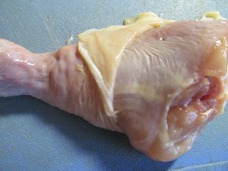 название картинки Куриные голени фаршированные грибами