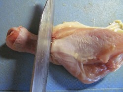 название картинки Куриные голени фаршированные грибами