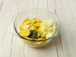 Куриные голени с картошкой в духовке