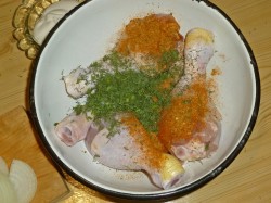 название картинки Куриные голени в соевом соусе