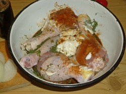 название картинки Куриные голени в соевом соусе