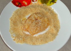 название картинки Куриные грудки в панировке на сковороде