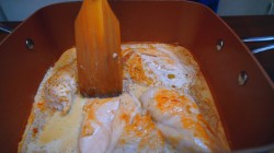 Куриные грудки в сливочно-горчичном соусе