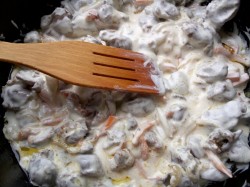 Куриные желудки тушеные в сметане - шаг 9