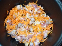 Куриные желудочки в мультиварке