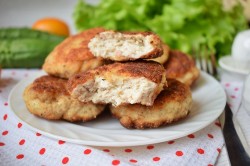 Куриные котлеты без хлеба
