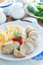 название картинки Куриные купаты в духовке