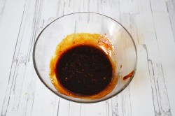 название картинки Куриные ножки с баклажанами в соусе терияки