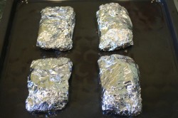 Куриные ножки с лимоном в фольге в духовке