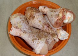 Куриные ножки в слоеном тесте - шаг 2