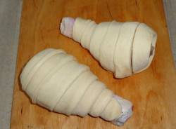 Куриные ножки в слоеном тесте - шаг 5