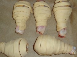 Куриные ножки в слоеном тесте - шаг 6