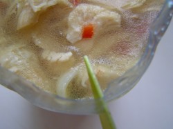 Куриный рулет в бутылке