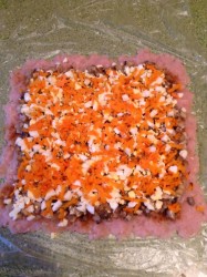 название картинки Куриный рулет с грибами