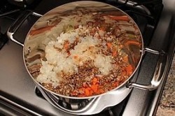 Куриный сливочный суп с овощами