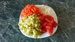 название картинки Куриный стейк в духовке с овощами