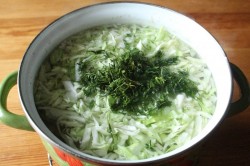 Куриный суп с капустой и картошкой