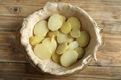 Курник с курицей на кефире