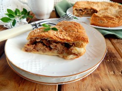 название картинки Курник с мясом в духовке