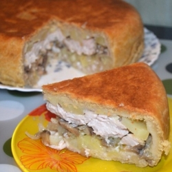 Курник в мультиварке