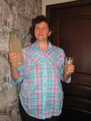 Овсяный квас с изюмом