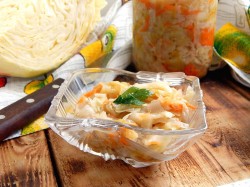 название картинки Квашеная капуста без соли