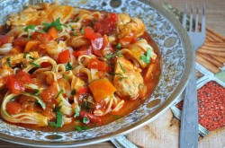 Лагман из курицы