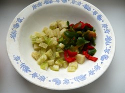 название картинки Лапша с овощами и соусом Терияки