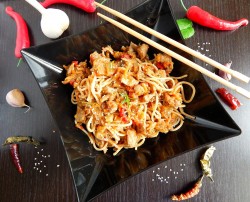 Лапша удон с курицей терияки и овощами - шаг 12 Лапша удон с курицей терияки и овощами - шаг 12