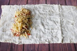 название картинки Лаваш с начинкой жареный на сковороде