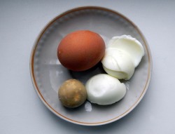 Лаваш с плавленным сыром и яйцом