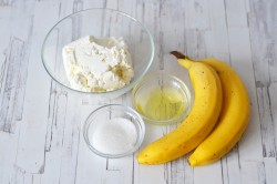 название картинки Лаваш с творогом и бананом в духовке