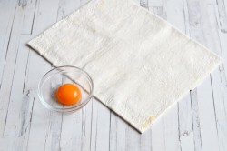 название картинки Лаваш с творогом и бананом в духовке