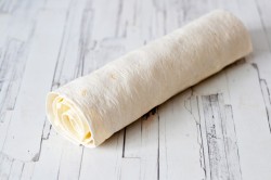 название картинки Лаваш с творогом и бананом в духовке