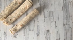 Лаваш с творогом и сыром в духовке